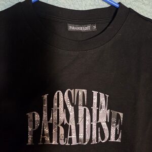 Men’s Black Short Sleeve Logo Tee